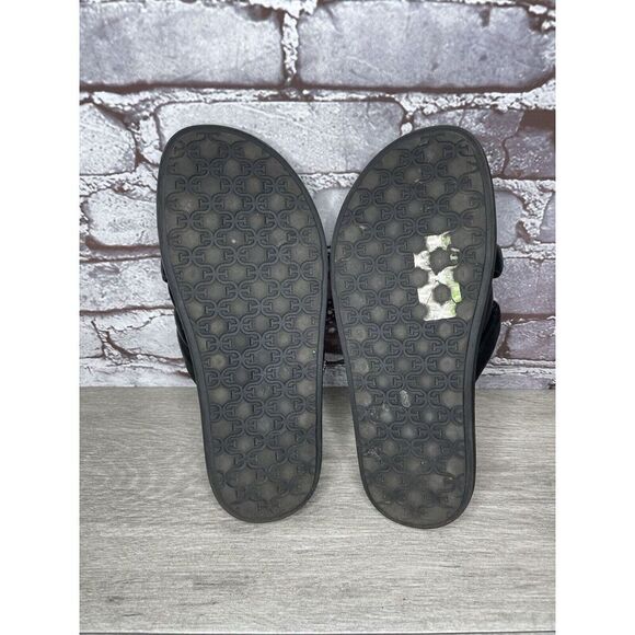 Sam Edelman Vaugn Black Leather Braid Casual Slides Sandals Women Sz 7M US/38EU - Picture 12 of 16